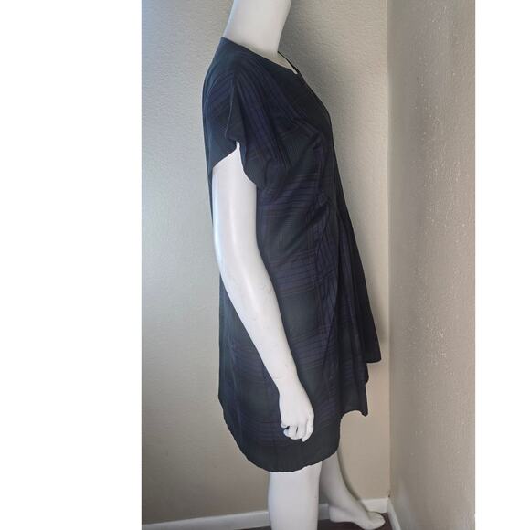 Hatch Stella Plaid Short Sleeve Maternity Dress - Picture 5 of 8